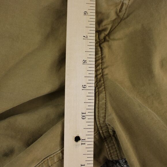 American Eagle Caro Shorts Mens 28 Tan Next Level Flex Stretch Longer Length - Picture 6 of 9